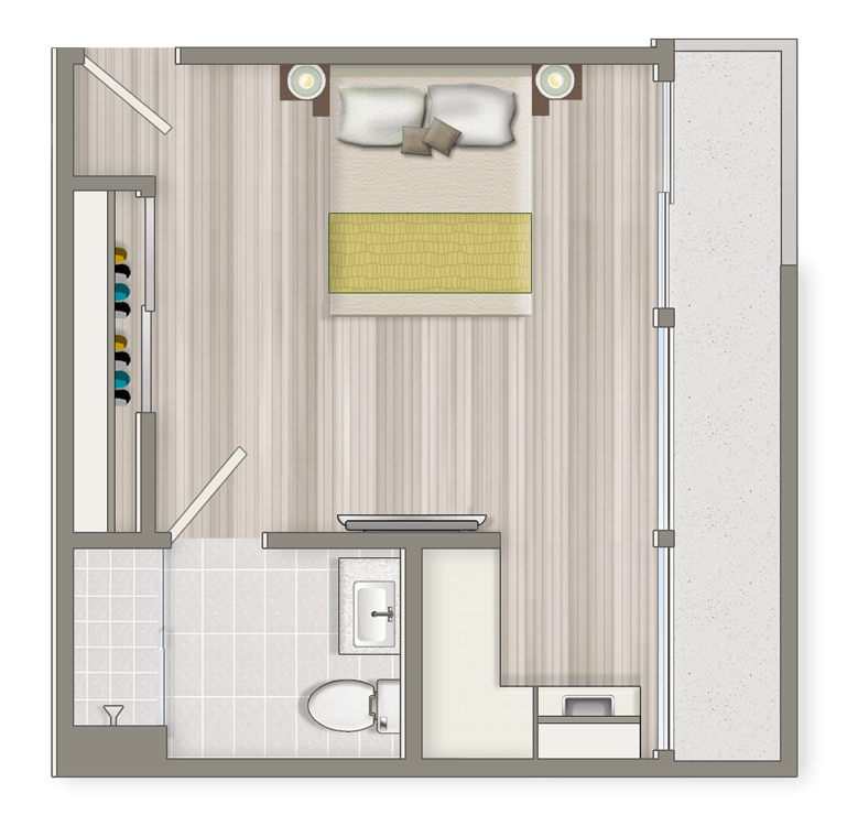 Suite A Floorplan